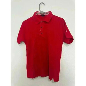 Burberry London Red Polo‎ T Shirt S